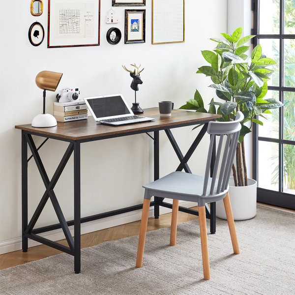 DormCo Suprima® Darkwood Farmhouse Desk Wayfair